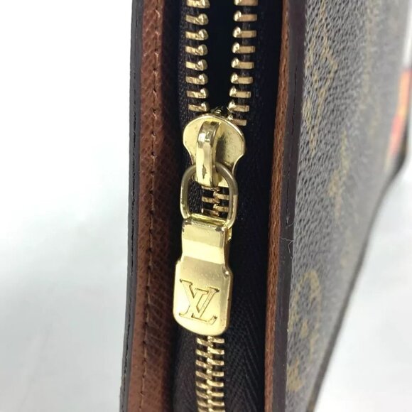 LOUIS VUITTON M61729 Monogram Panda Porto Monezup Murakami Takashi Long Wallet - Picture 10 of 15